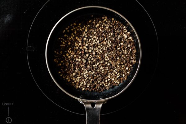 toasting pepper | www.iamafoodblog.com