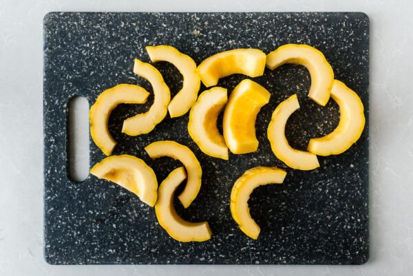 half moon delicata squash | www.iamafoodblog.com