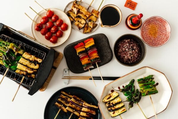 vegetable yakitori | www.iamafoodblog.com