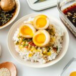 Korean marinated eggs | www.iamafoodblog.com