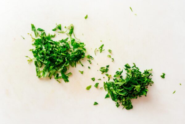 chiffonade herbs | www.iamafoodblog.com