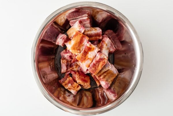 making air fryer dry ribs | www.iamafoodblog.com