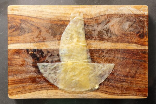 Making Rice Paper Croissants | www.iamafoodblog.com