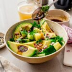 Cucumber Avocado Salad | www.iamafoodblog.com