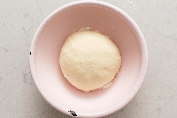 milk bread dough first proof | www.iamafoodblog.com
