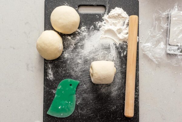 milk bread dough rolled | www.iamafoodblog.com