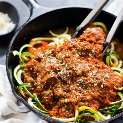 A picture of 4 Ingredient Creamy Vodka Steak Pasta