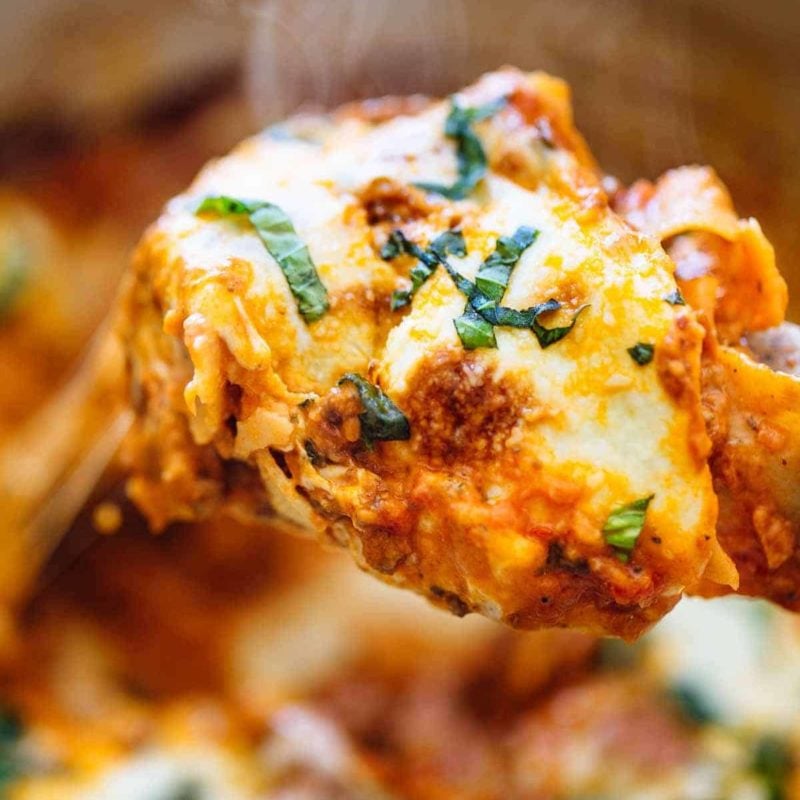 A picture of Super Easy One Pot Lasagna